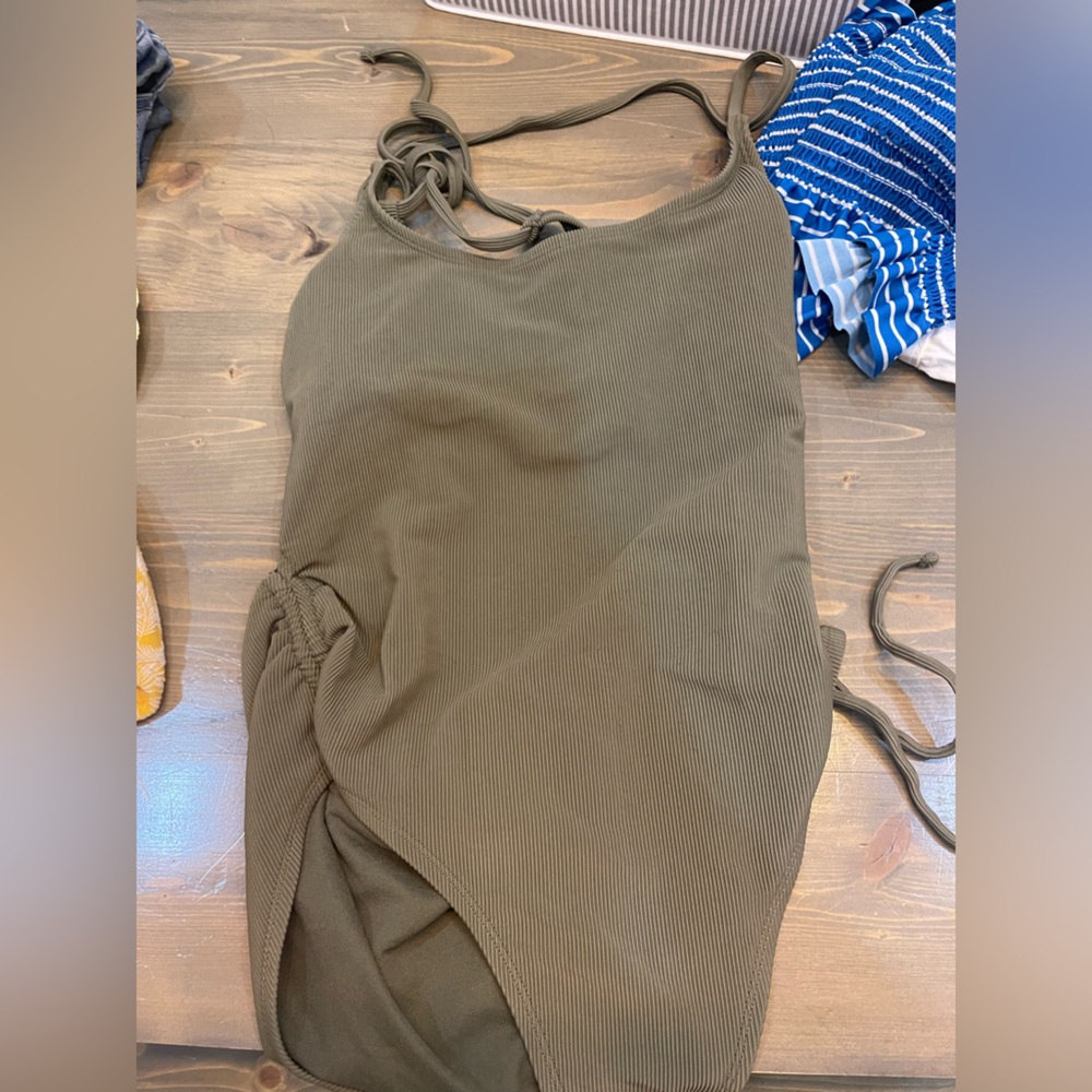 Sage green one piece